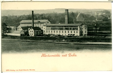 01075-Nossen-1899-Klostermühle mit Zella-Brück & Sohn Kunstverlag