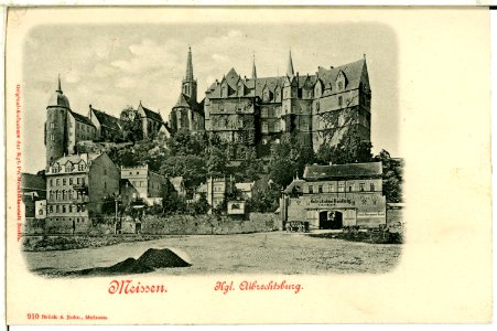 00910-Meißen-1899-Königliche Albrechtsburg-Brück & Sohn Kunstverlag