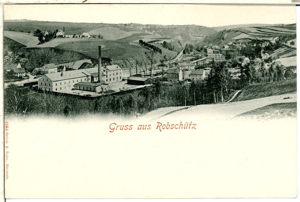 01054-Robschütz-1899-Blick auf Robschütz-Brück & Sohn Kunstverlag