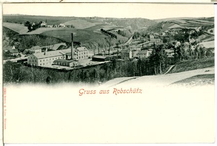 01054-Robschütz-1899-Blick auf Robschütz-Brück & Sohn Kunstverlag