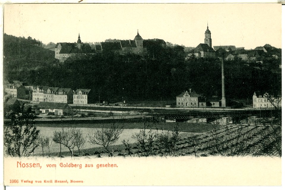 01066-Nossen-1899-Nossen vom Goldberg aus gesehen-Brück & Sohn Kunstverlag
