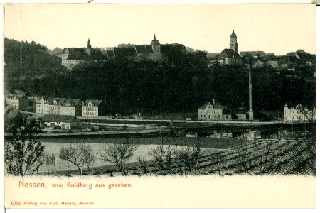 01066-Nossen-1899-Nossen vom Goldberg aus gesehen-Brück & Sohn Kunstverlag