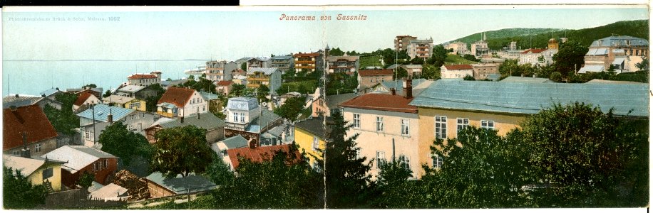 01002-Saßnitz-Rügen-1899-Panorama (2-teilig)-Brück & Sohn Kunstverlag