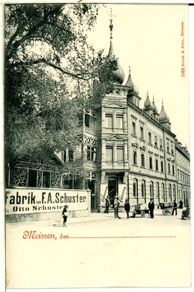 01063-Meißen-1899-Zigarettenfabrik F. A. Schuster-Brück & Sohn Kunstverlag