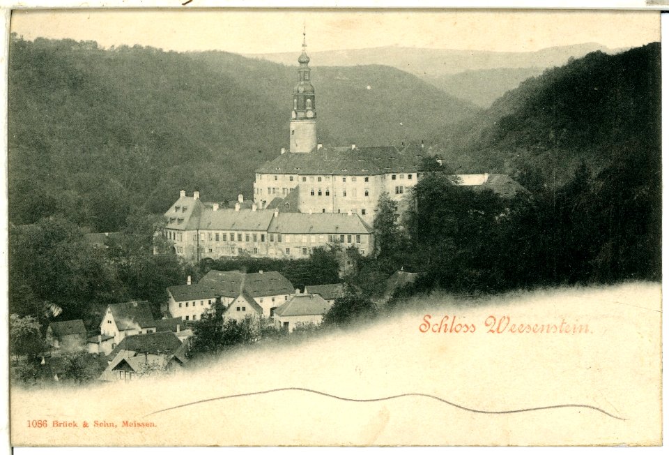 01086-Weesenstein-1899-Schloß-Brück & Sohn Kunstverlag