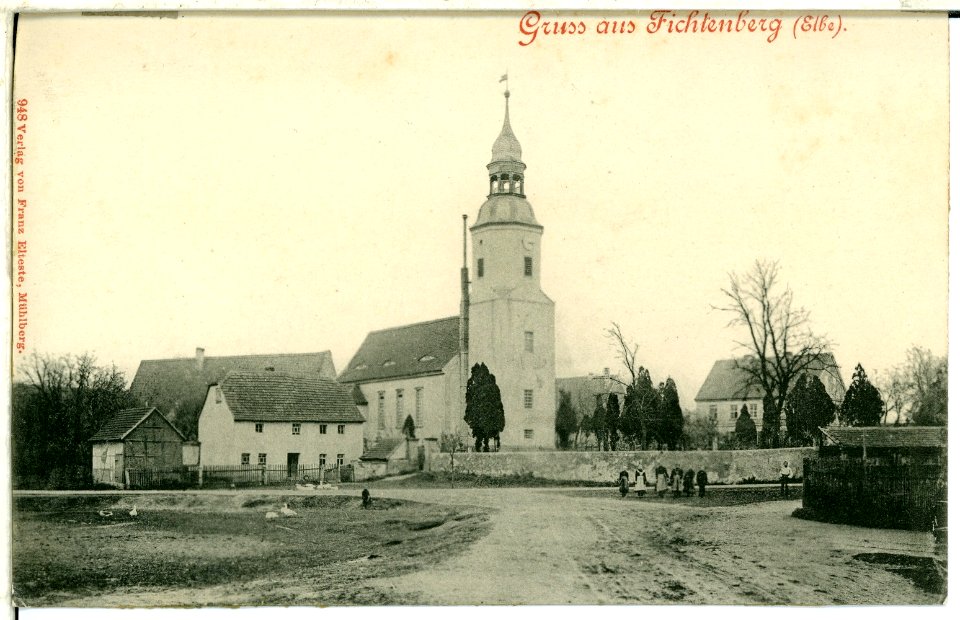 00948-Fichtenberg-Elbe-1899-Kirche-Brück & Sohn Kunstverlag