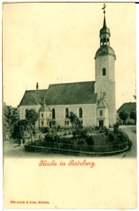 00800-Radeburg-1898-Kirche-Brück & Sohn Kunstverlag