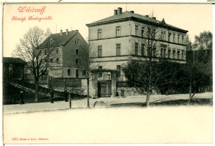 01051-Wilsdruff-1899-Amtsgericht-Brück & Sohn Kunstverlag