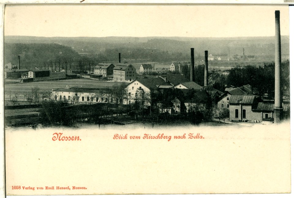 01058-Nossen-1899-Blick vom Hirschberg auf Zella-Brück & Sohn Kunstverlag