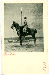 01525-Großenhain-1901-Reiter (Soldat)-Brück & Sohn Kunstverlag