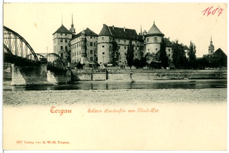 01607-Torgau-1901-Schloß Hartenfels von Nord-Ost-Brück & Sohn Kunstverlag