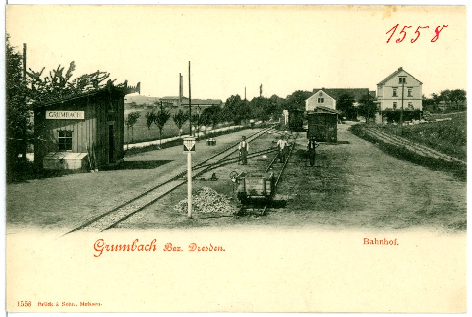 01558-Grumbach-1901-Bahnhof-Brück & Sohn Kunstverlag