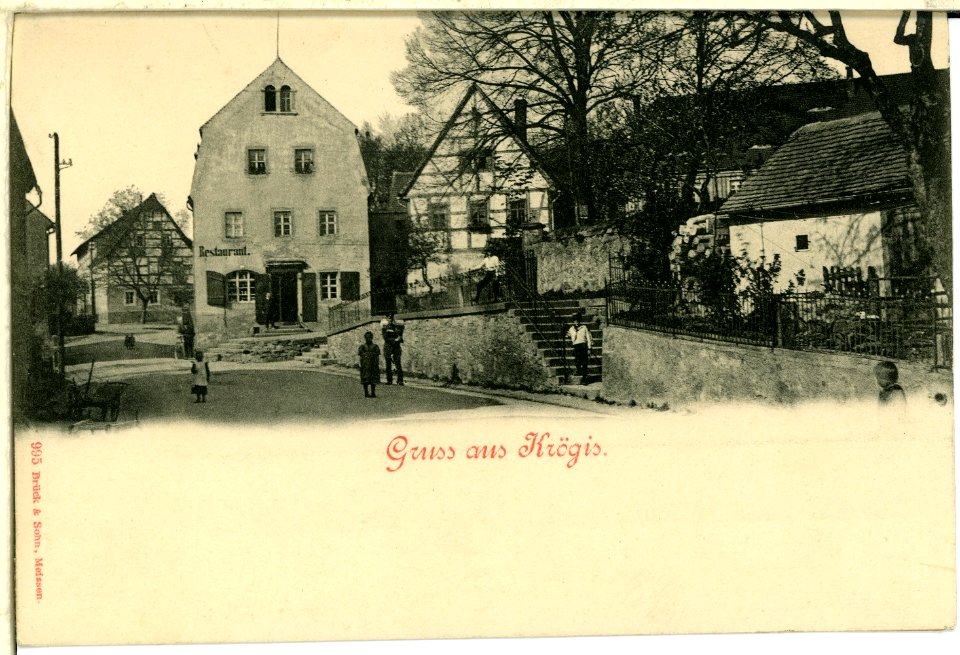 00995-Krögis-1899-Blick ins Dorf-Brück & Sohn Kunstverlag