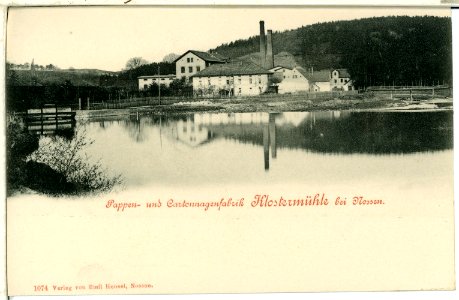 01074-Nossen-1899-Pappen- und Cartonagenfabrik Klostermühle-Brück & Sohn Kunstverlag