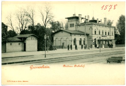 01578-Großenhain-1901-Berliner Bahnhof-Brück & Sohn Kunstverlag