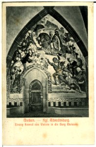 00972-Meißen-1899-Albrechtsburg, Einzug Konrad von Wettins-Brück & Sohn Kunstverlag