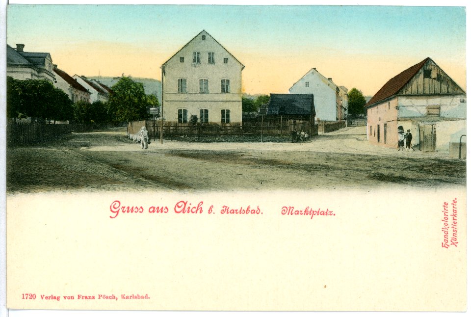 01720-Aich-1901-Marktplatz-Brück & Sohn Kunstverlag