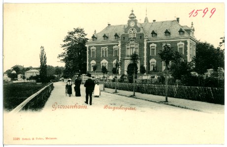 01599-Großenhain-1901-Bürgerhospital-Brück & Sohn Kunstverlag