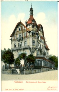 01303-Karlsbad-1899-Jägerhaus-Brück & Sohn Kunstverlag