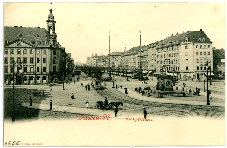 01555-Dresden N.-1901-Hauptstraße-Brück & Sohn Kunstverlag