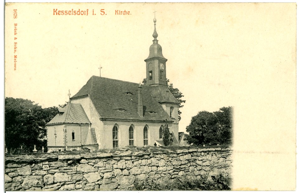 01678-Kesselsdorf-1901-Kirche-Brück & Sohn Kunstverlag