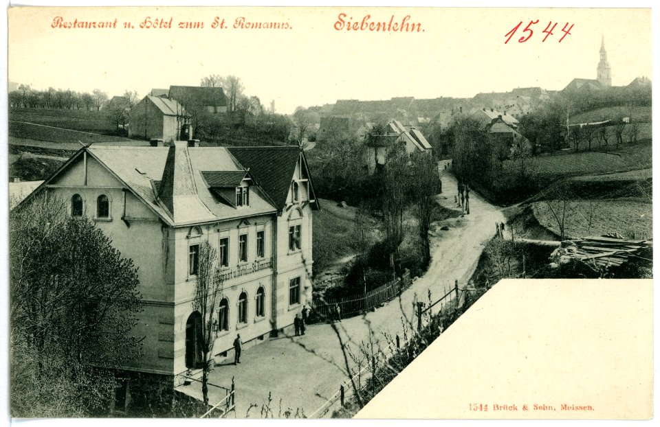 01544-Siebenlehn-1901-Hotel St. Romanus-Brück & Sohn Kunstverlag