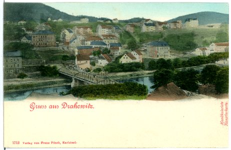 01712-Drahowitz-1901-Blick auf Drahowitz-Brück & Sohn Kunstverlag