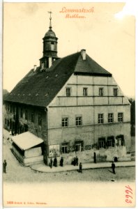 01663-Lommatzsch-1901-Rathaus-Brück & Sohn Kunstverlag