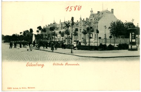 01586-Eilenburg-1901-Südliche Promenade-Brück & Sohn Kunstverlag