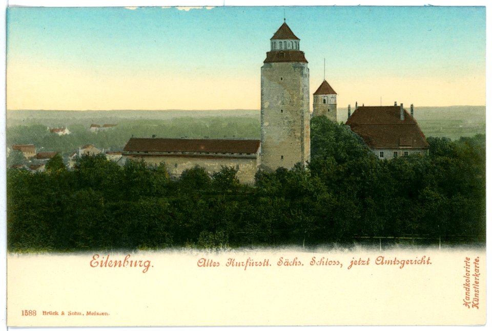 01588-Eilenburg-1901-Altes Schloß-Brück & Sohn Kunstverlag