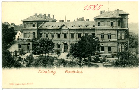 01585-Eilenburg-1901-Krankenhaus-Brück & Sohn Kunstverlag