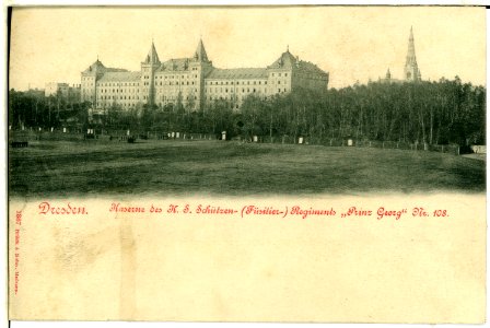 01387-Dresden-1899-Schützenkaserne-Brück & Sohn Kunstverlag