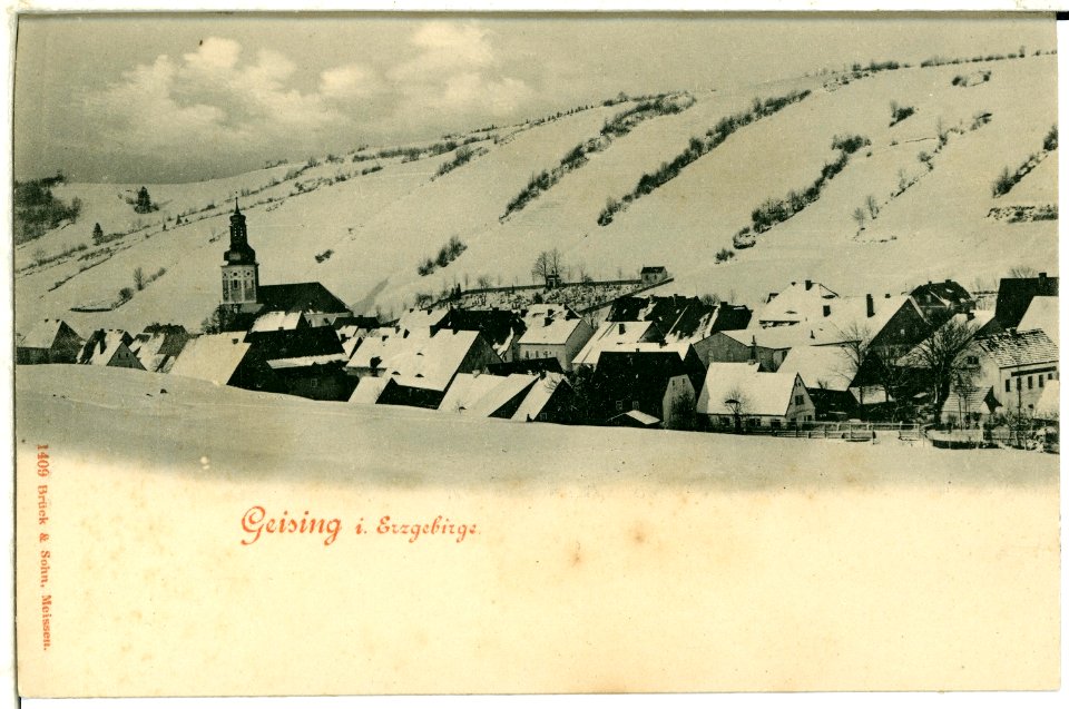 01409-Geising-1899-Blick auf Geising-Brück & Sohn Kunstverlag