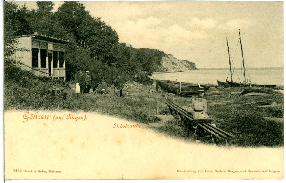 01469-Göhren-1900-Südstrand-Brück & Sohn Kunstverlag