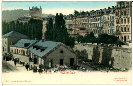 01321-Karlsbad-1899-Gartenzeile-Brück & Sohn Kunstverlag photo