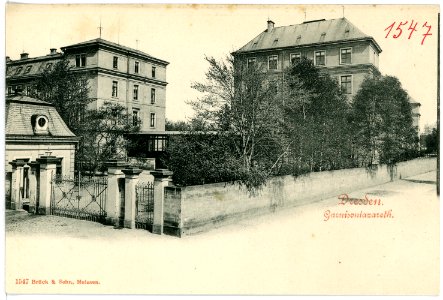 01547-Dresden-1901-Garnison Lazarett-Brück & Sohn Kunstverlag
