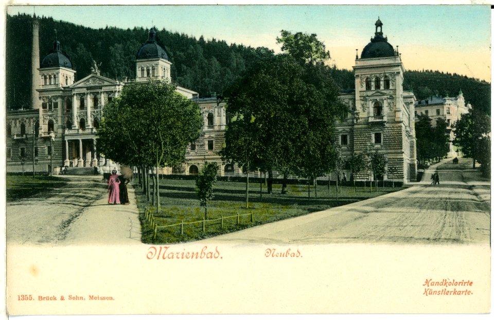 01355-Marienbad-1899-Neubad-Brück & Sohn Kunstverlag