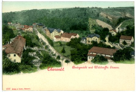 01707-Tharandt-1901-Amtsgericht-Brück & Sohn Kunstverlag