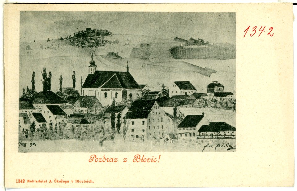 01342-Blovic-1899-Ansicht-Brück & Sohn Kunstverlag