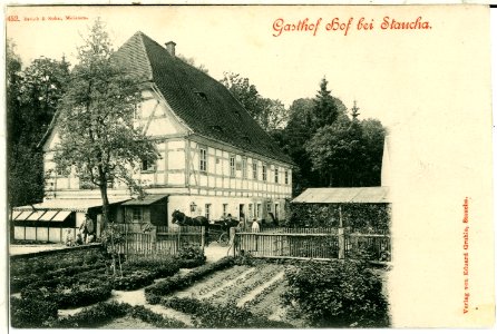 00452-Staucha-1898-Gasthof Hof-Brück & Sohn Kunstverlag