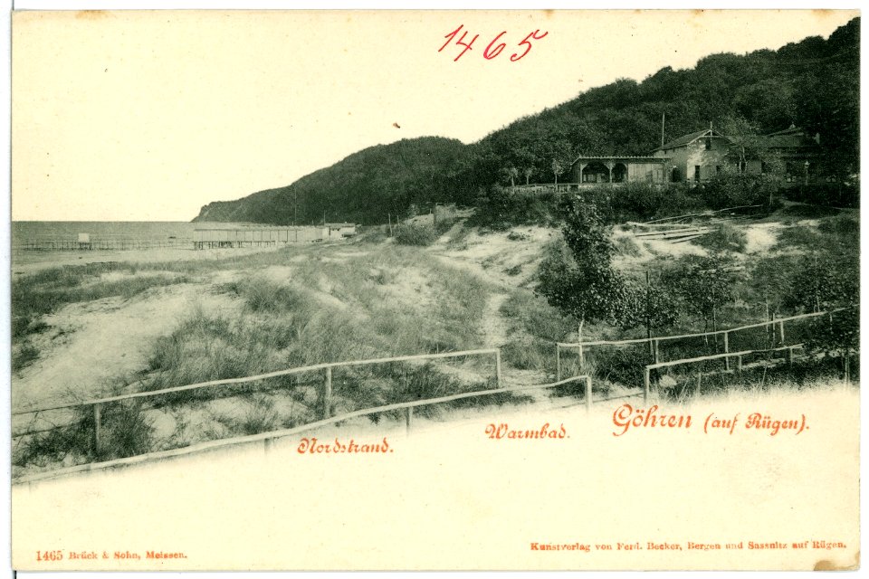 01465-Göhren-1900-Warmbad, Nordstrand-Brück & Sohn Kunstverlag
