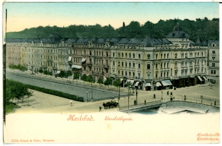 01324-Karlsbad-1899-Elisabethkai-Brück & Sohn Kunstverlag photo