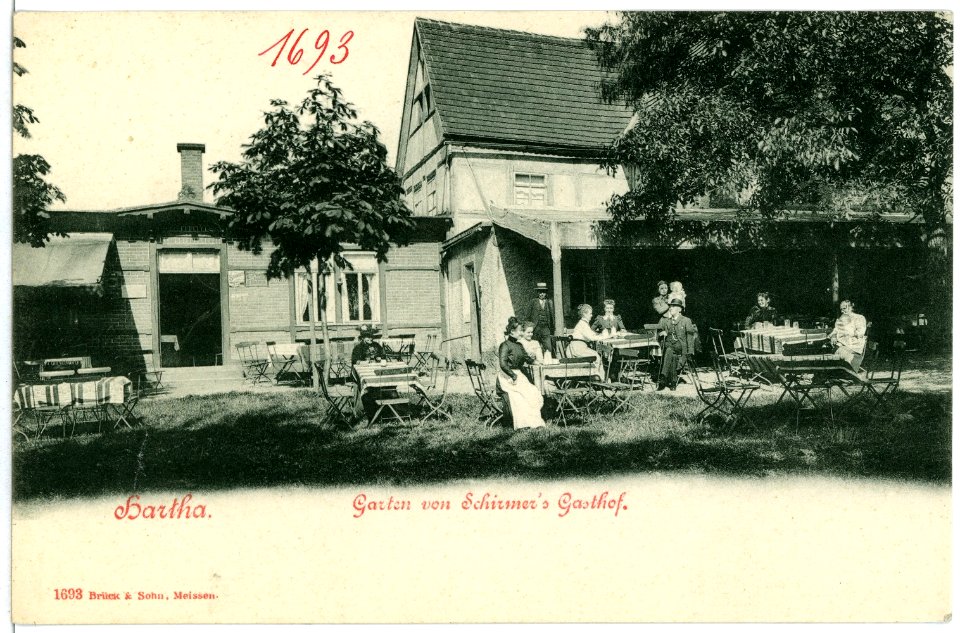 01693-Hartha-1901-Schirmers Gasthof-Brück & Sohn Kunstverlag