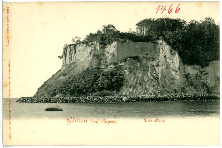 01466-Göhren-1900-d. Hort, Kreidefelsen-Brück & Sohn Kunstverlag