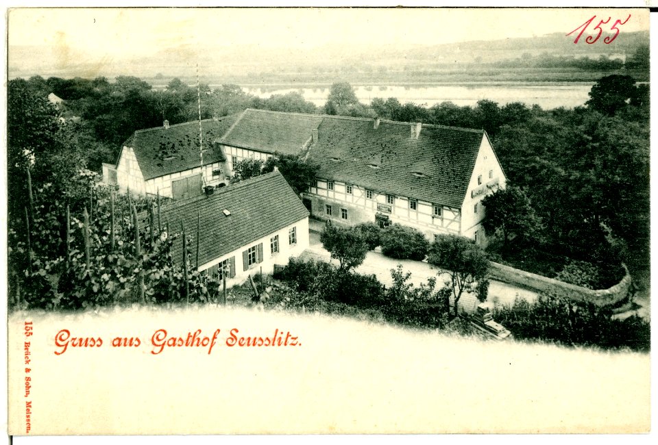00155-Seußlitz-1898-Gasthof-Brück & Sohn Kunstverlag