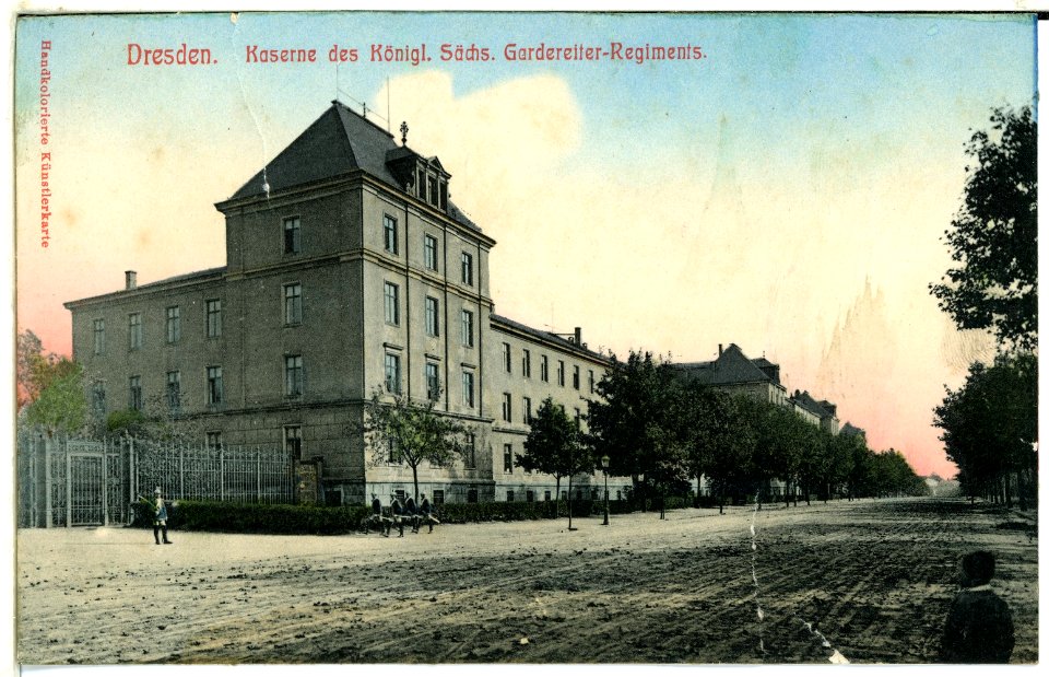 01343-Dresden-1899-Gardereiterkaserne-Brück & Sohn Kunstverlag