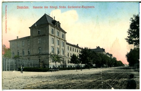 01343-Dresden-1899-Gardereiterkaserne-Brück & Sohn Kunstverlag