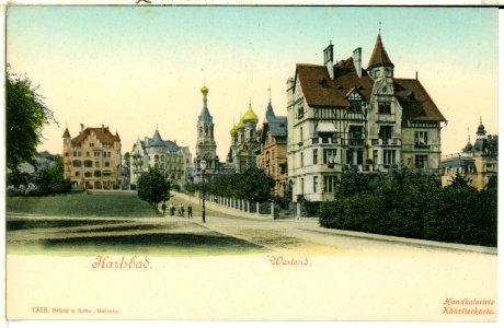 01319-Karlsbad-1899-Westend-Brück & Sohn Kunstverlag
