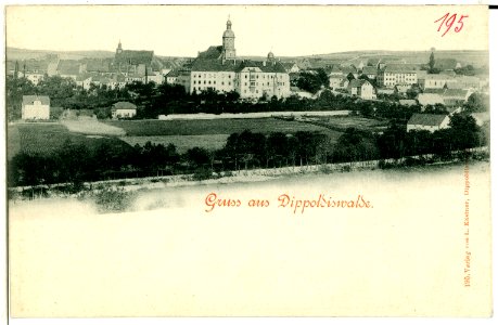00195-Dippoldiswalde-1898-Ansicht-Brück & Sohn Kunstverlag