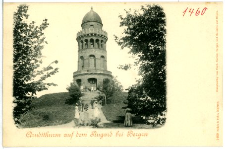 01460-Rugard-1900-Arndtturm (bei Bergen)-Brück & Sohn Kunstverlag
